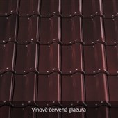 CREATON Premion Taška základní 1/1 "FINESSE" vínově červená glazura